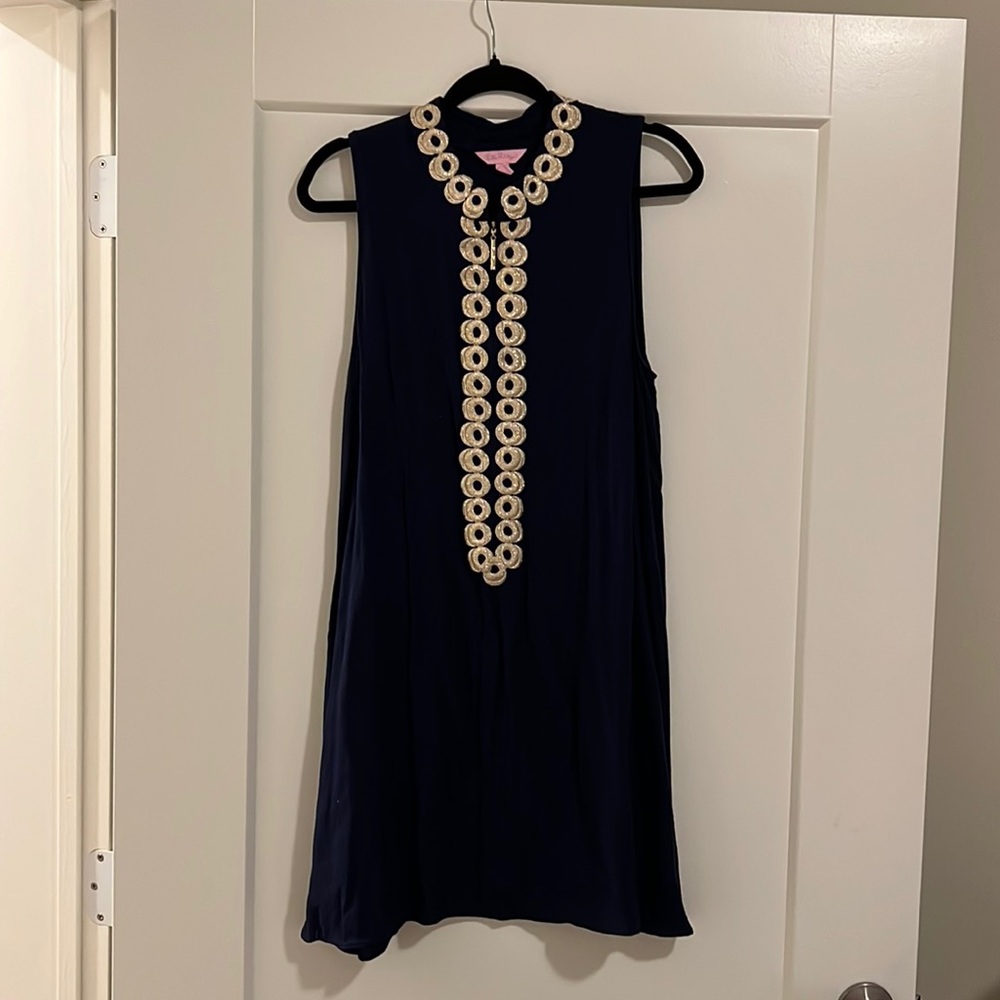 Lily Pulitzer Navy Blue Dress